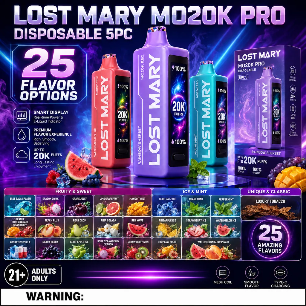 Lost Mary MO20K Pro at 247 Smoke Shop Sand Lake / Universal Studio in Orlando